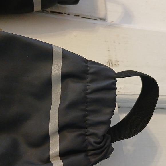 Zara fleecw lined Rain suit/ Puddle Suit 18-24 month gray - Picture 3 of 5